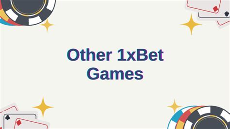 Other games 1xbet.com.